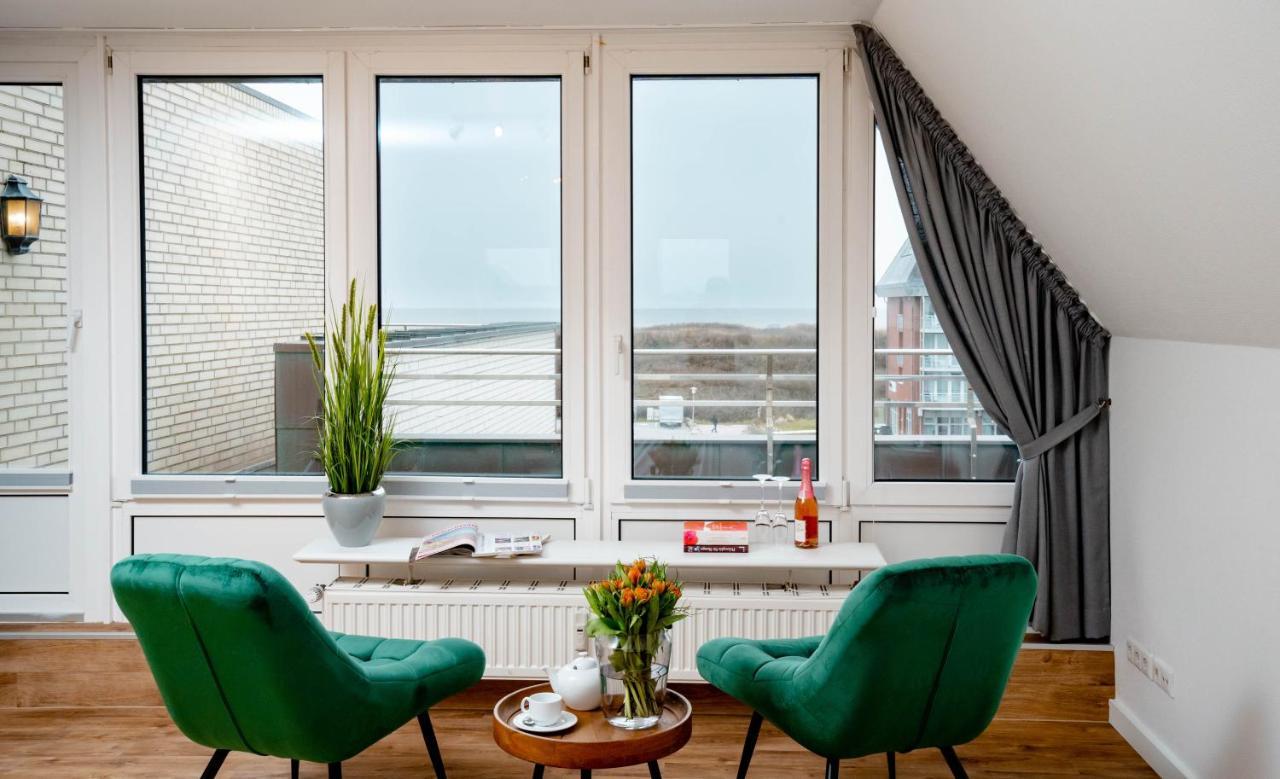 Penthouse Mit Meerblick Вестерланд Экстерьер фото
